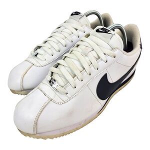 NIKE Shoes CORTEZ '72 Mens Size 11 White Black Swoosh Retro Sneaker 429744-300